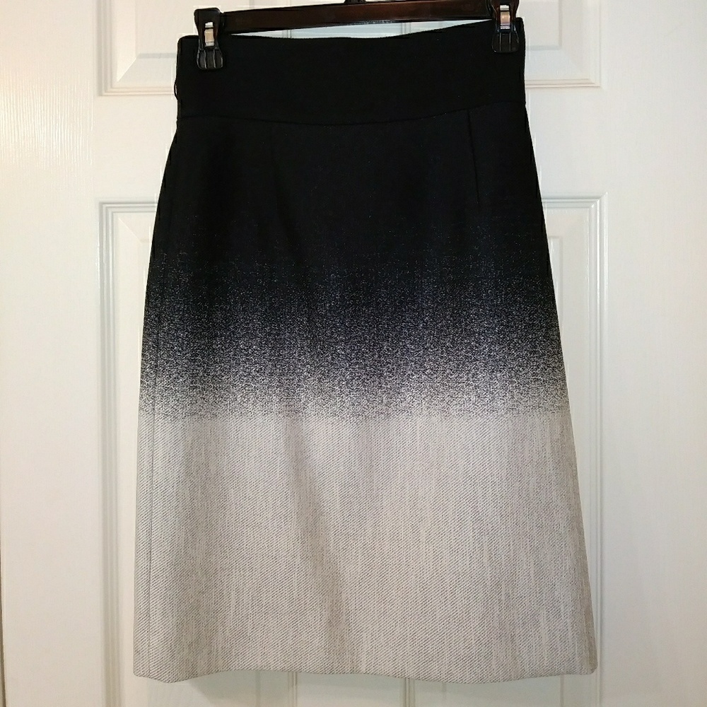 ANTONIO MELANI Pencil Skirt Grey and Black Size 0